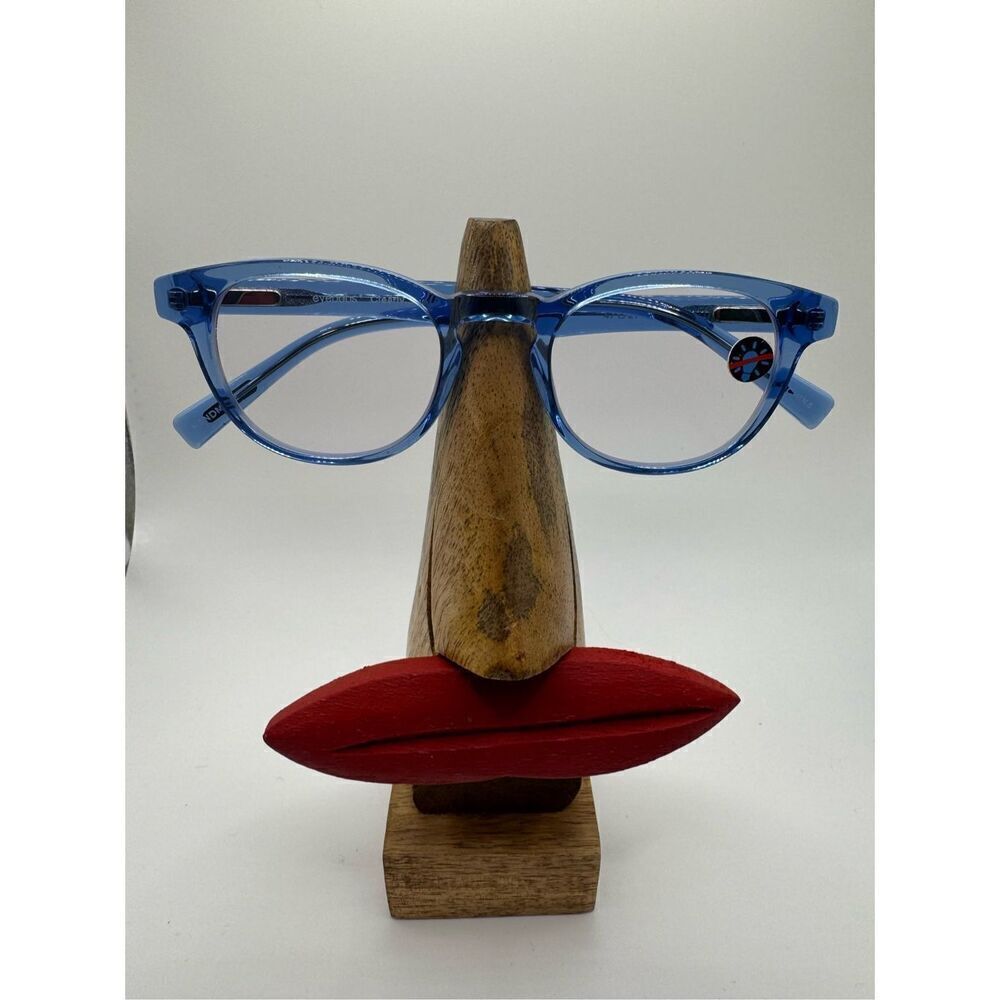 eyebobs Clearly frames crystal blue new without case no strength